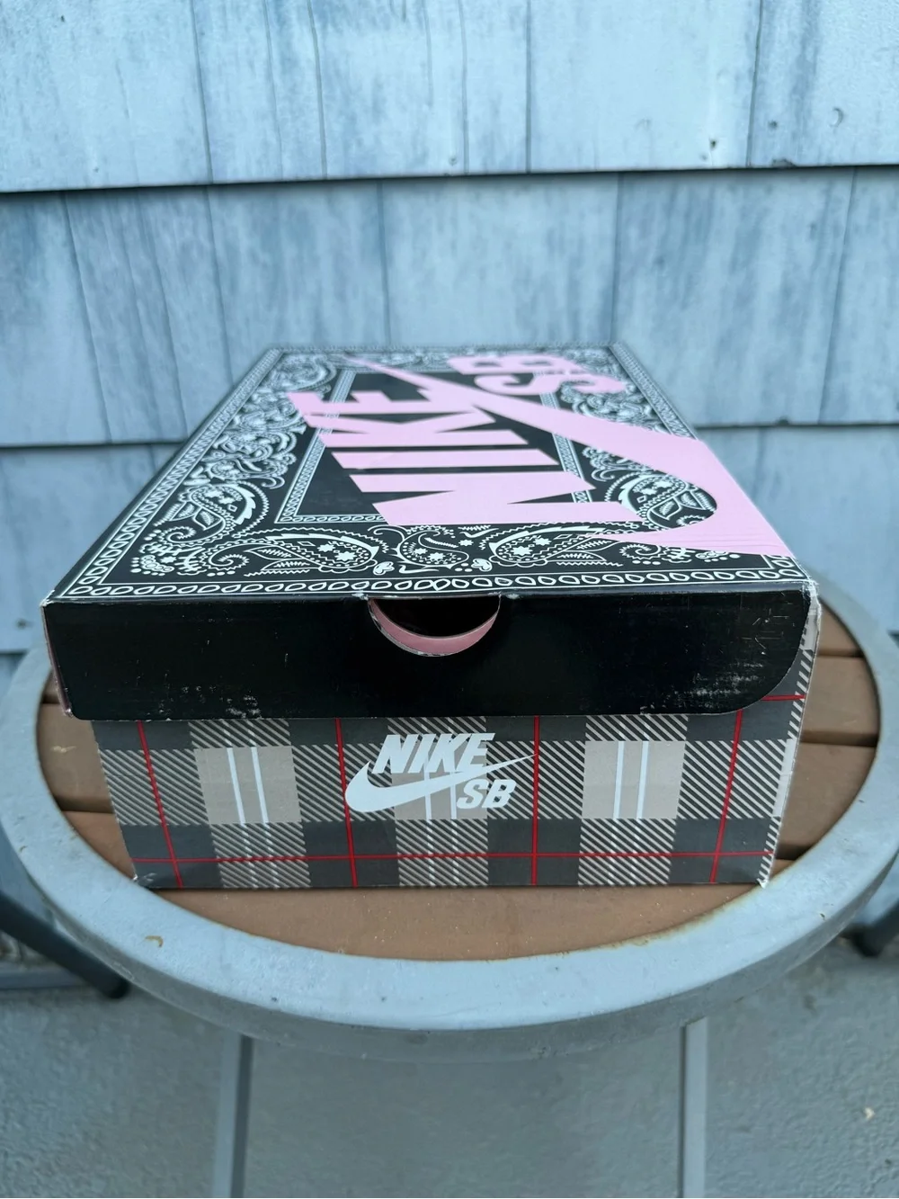 Empty Shoe Box Nike SB Dunk Low PRM QS Travis Scott Cactus Jack CT5053-001.